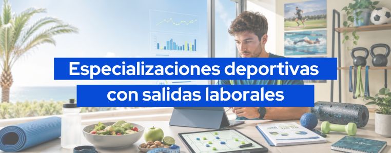 especializaciones deportivas con salidas laborales