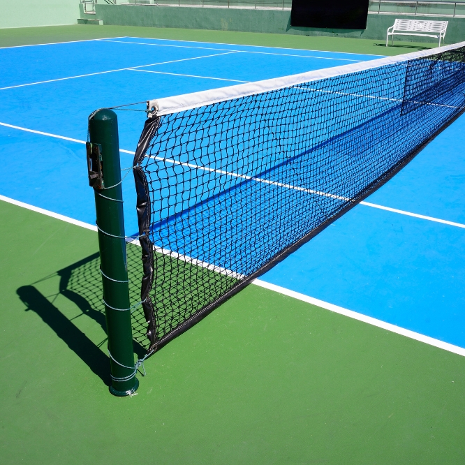 Pista de tenis cemento