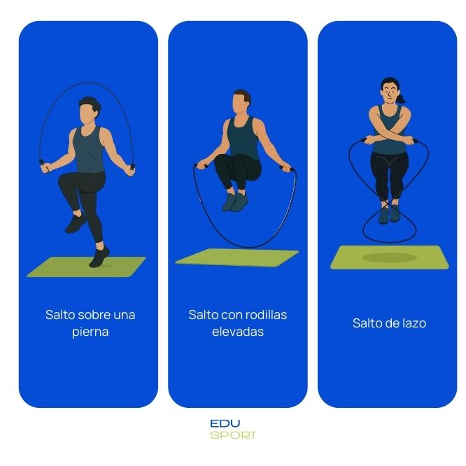 Tipos de salto a la comba