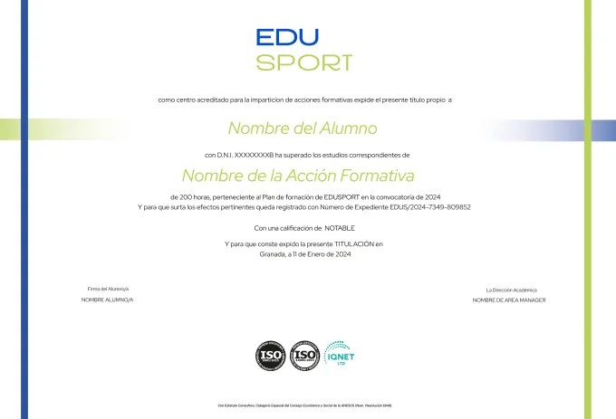 Titulación EDUSPORT